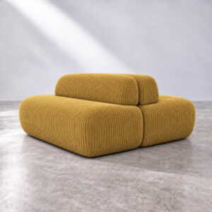 Cube rib geel